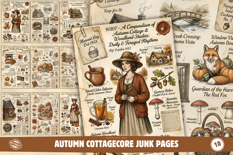 Autumn Cottagecore Junk Journal
