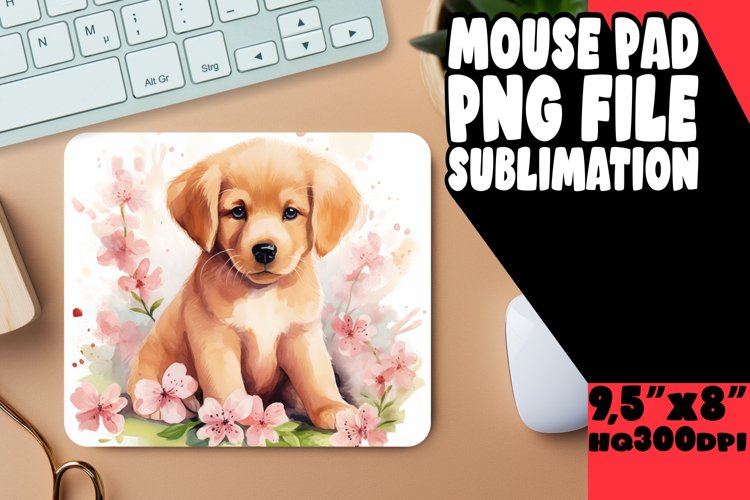 Colorful Watercolor Pet Pad