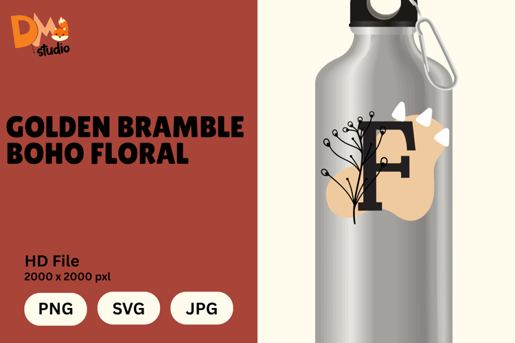Floral Letter Svg Image 21