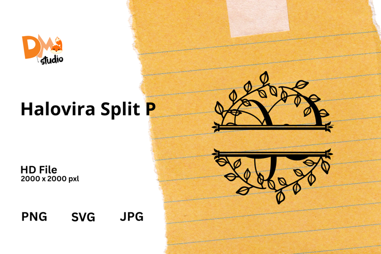 Halovira Split Monogram