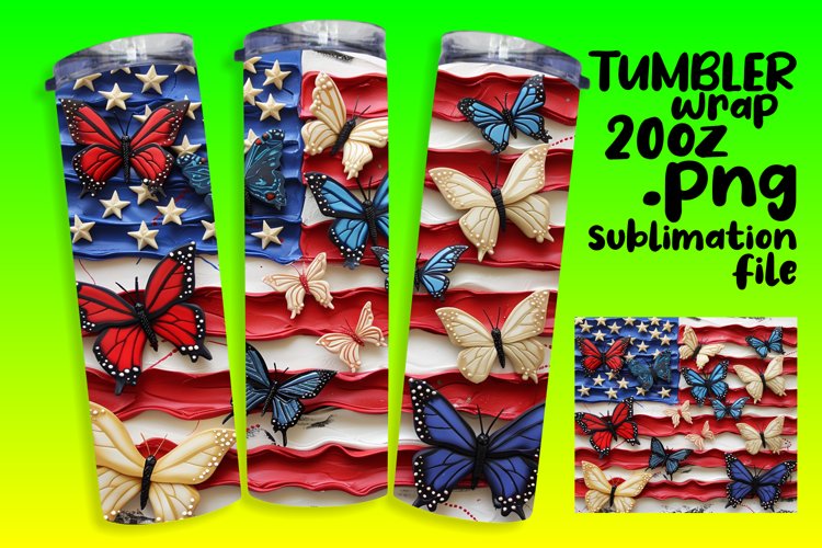 American Flag Sublimation Image 9