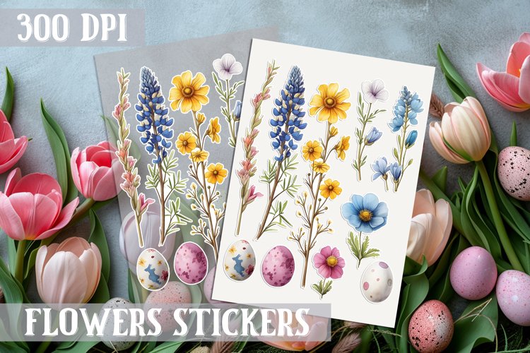 Easter Flowers Clipart Image 20