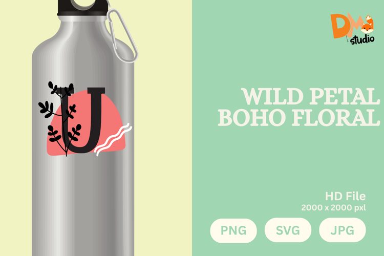 Boho Flower SVGs Image 15