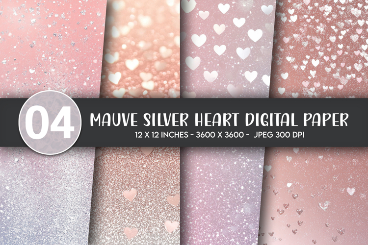 Silver Glitter Background