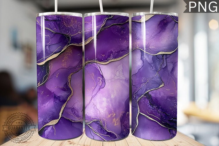 Alcohol Ink Tumbler Wrap Image 9