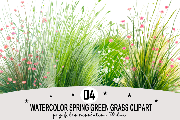 Green Grass Clipart Image 6