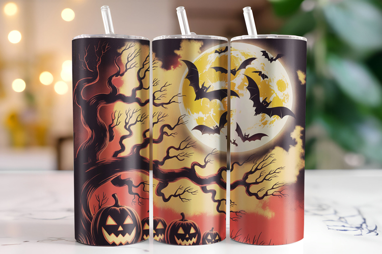 Halloween Tumbler Wrap Image 22