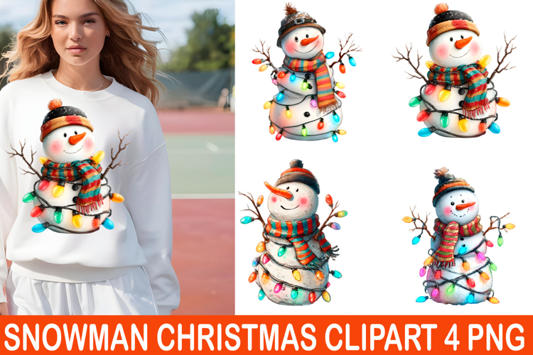 Snowman Sublimation Image 6