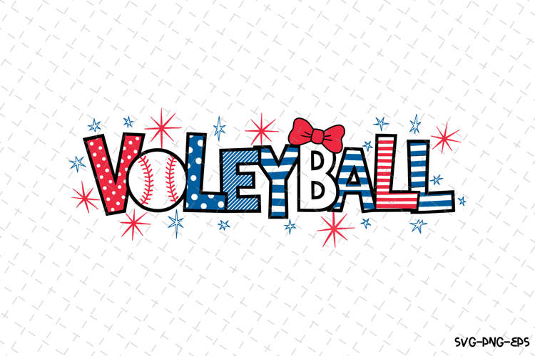 Volleyball Silhouette Image 20