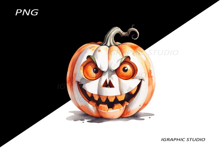 Pumpkin Halloween Clipart Image 12