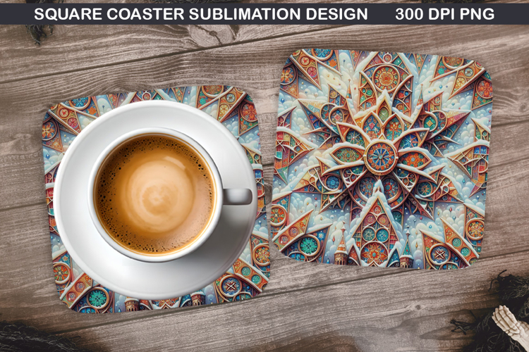 Christian Coaster Sublimation, Christian Coaster PNG Design