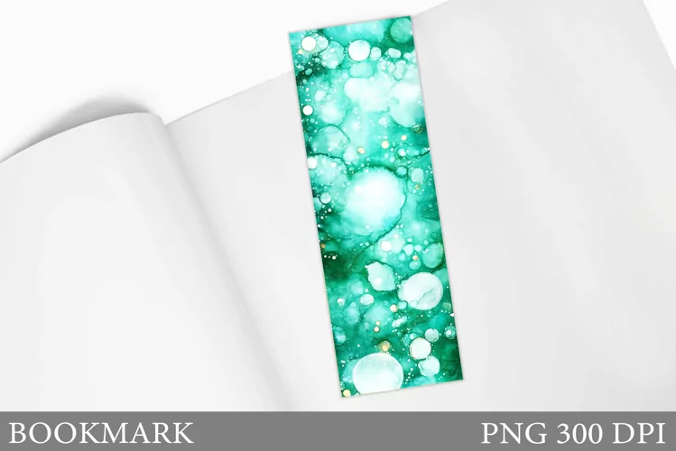 Abstraction Bookmark Design. Abstract Bookmark Sublimation