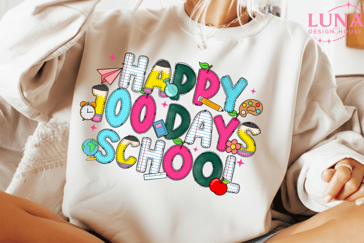 Happy 100 Days of School Coquette Png 100 Days of School PNG