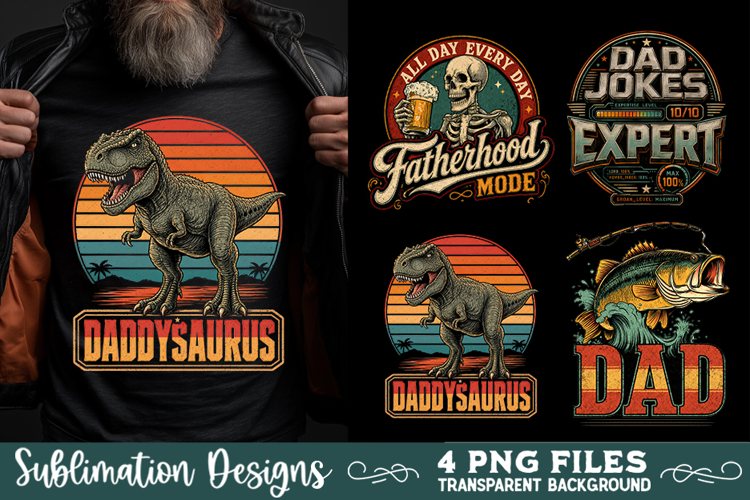 Dad sublimation PNG, Father 4 PNG, Fathers day PNG
