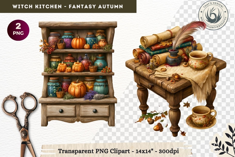 Witch Cauldron Clipart Image 17