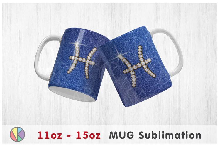 Pisces Zodiac Sign - 11oz-15oz Coffee Mug.