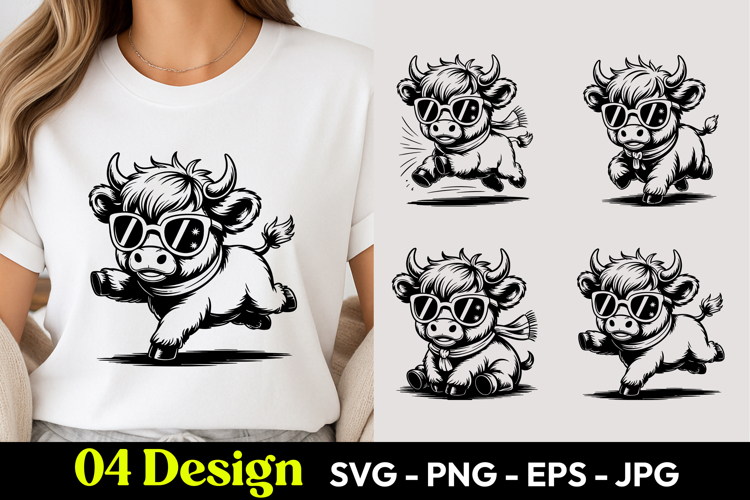 Cute Cartoon Cow Image 11
