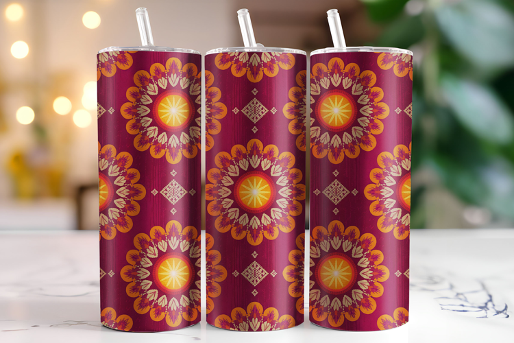 Abstract Tumbler Wrap | Sublimation | Tumblers
