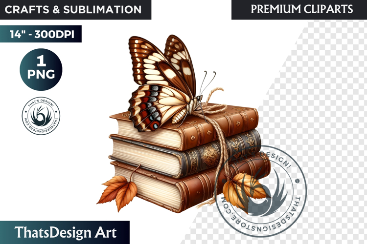 Dark Academia PNG, Gothic Butterfly Clipart Moody ephemera