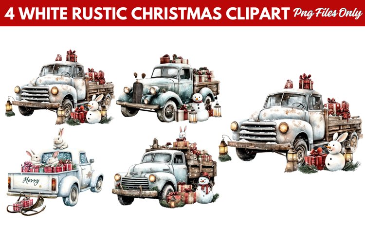 Rustic Christmas Clipart Image 3