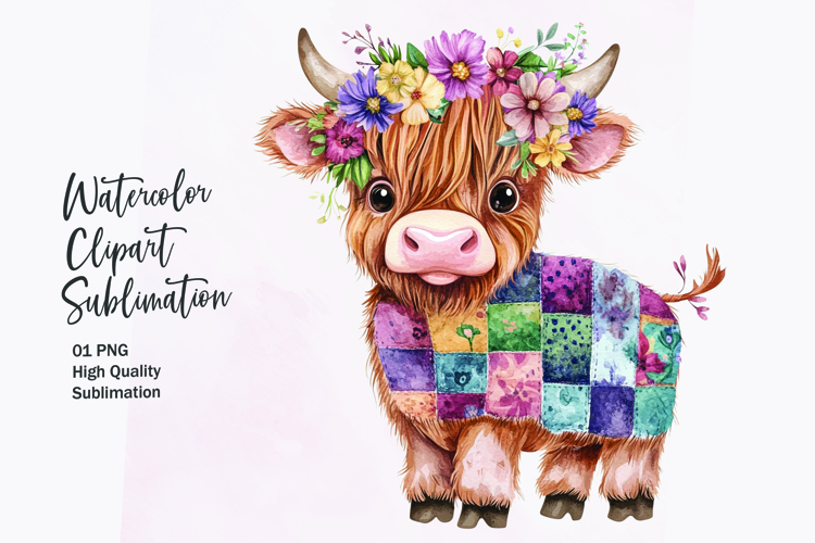 Highland Cow Clipart Image 5