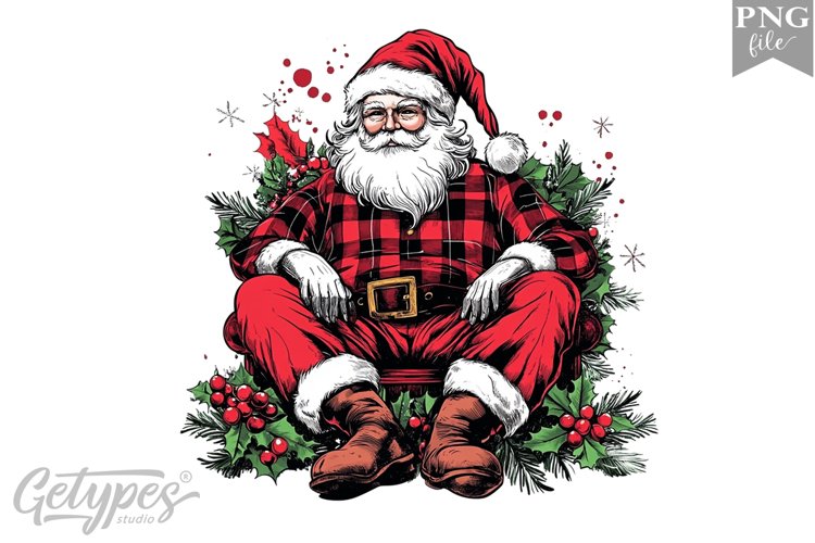 Santa Christmas Clipart Image 3
