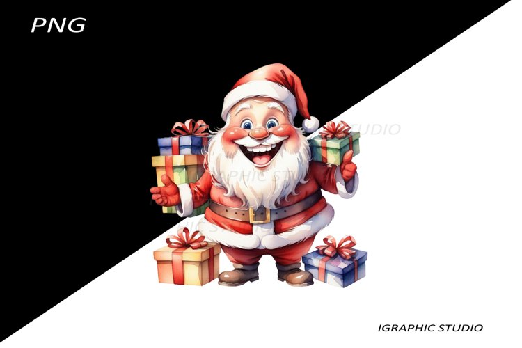 Santa Clause Clipart Image 14