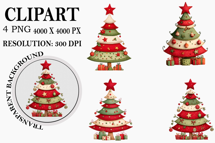 Christmas Tree Clipart Image 4