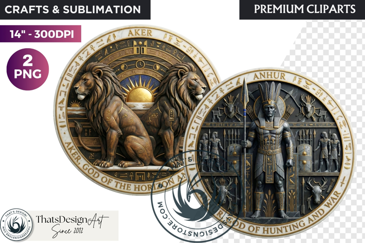 Ancient Egyptian Gods Pantheon Mythology Graphics cliparts