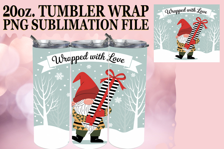 Christmas Tumbler Wrap Image 12