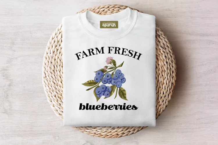 Farm Fresh Market's Vintage Fruit Tee Sublimation Design 16