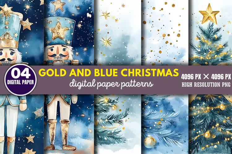 Gold Christmas Background Image 7
