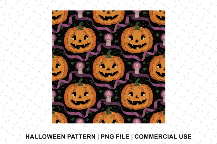 Halloween Seamless Pattern Image 17