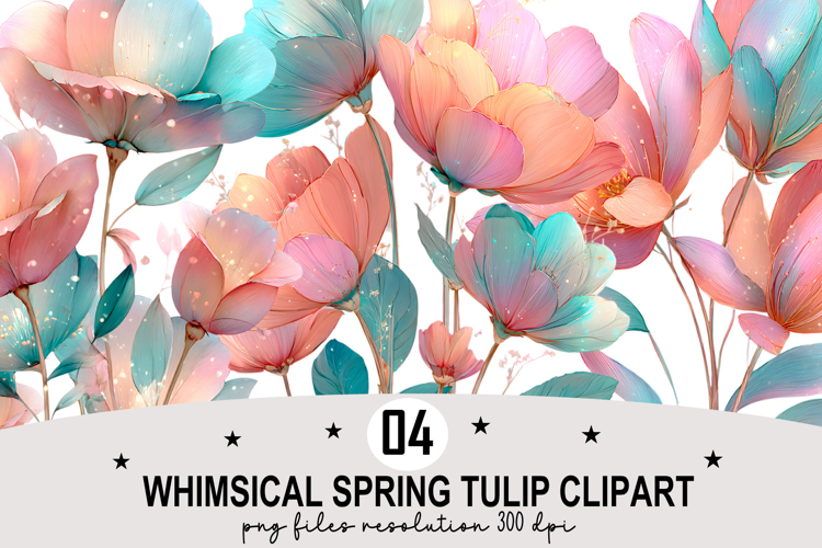 Pastel Watercolor Flower Png Image 2