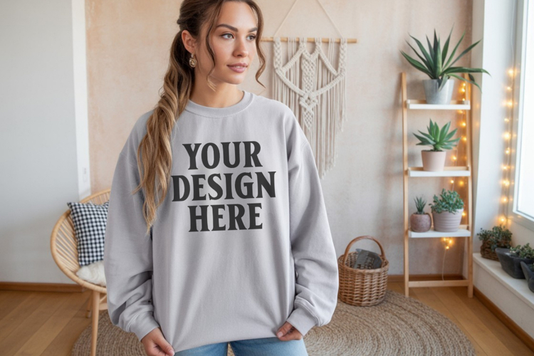 Sweatsuit Mockup Image 22