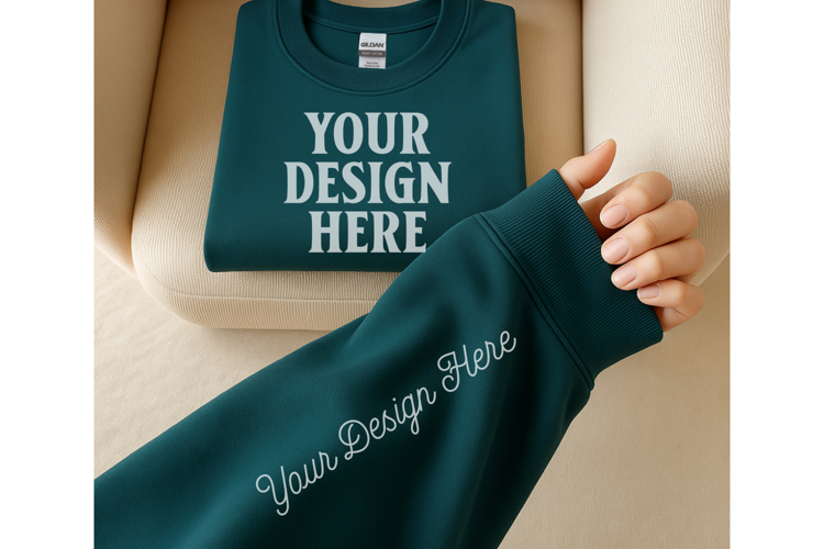 Sweatsuit Mockup Image 23
