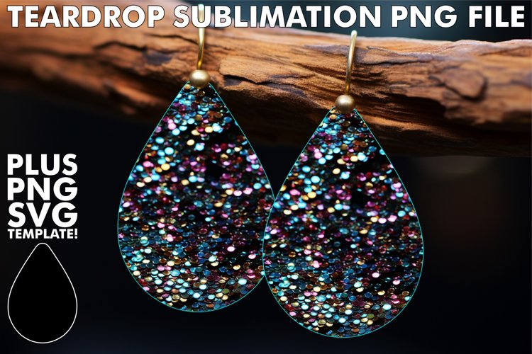 Cosmic Allure: Sublimation Star Pattern Earrings