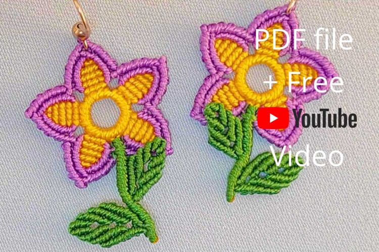 Adorable Micro Macrame Flower DIY YouTube Transcript