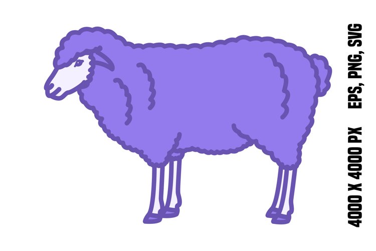 Sheep Clipart Image 7