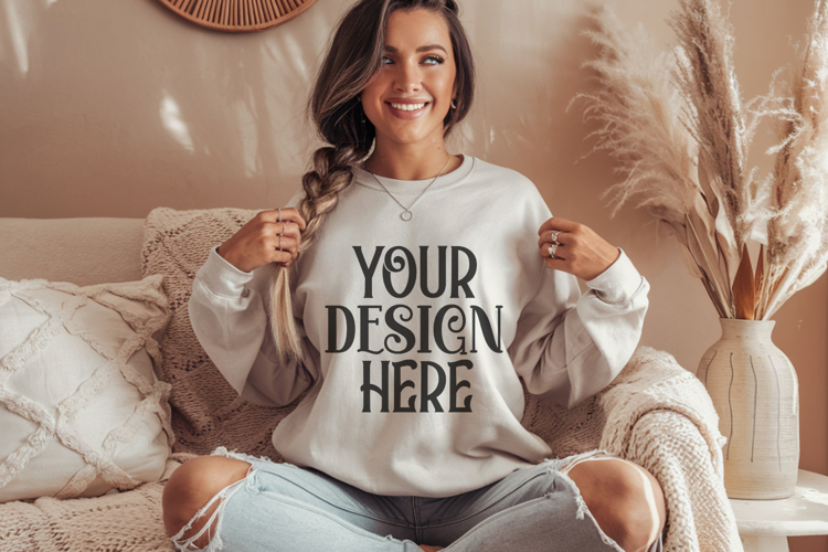 Sweatsuit Mockup Image 11