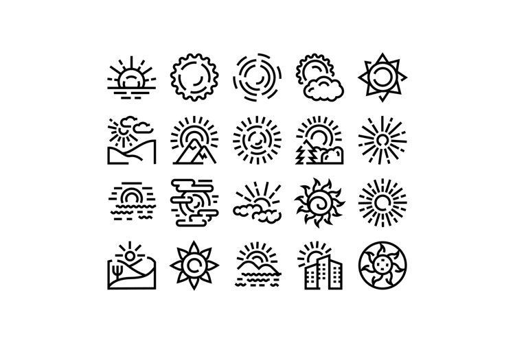 Sun Graphic Image 24