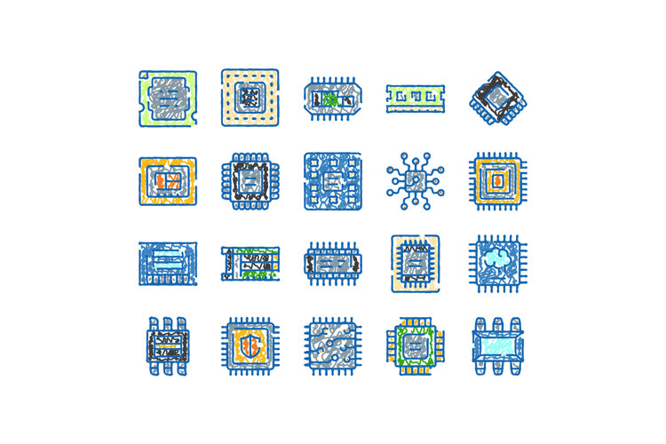 Processor microchip digital electronic hardware technology i