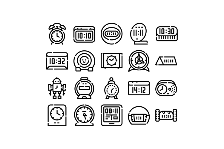 Clocks and time measurement devices collection