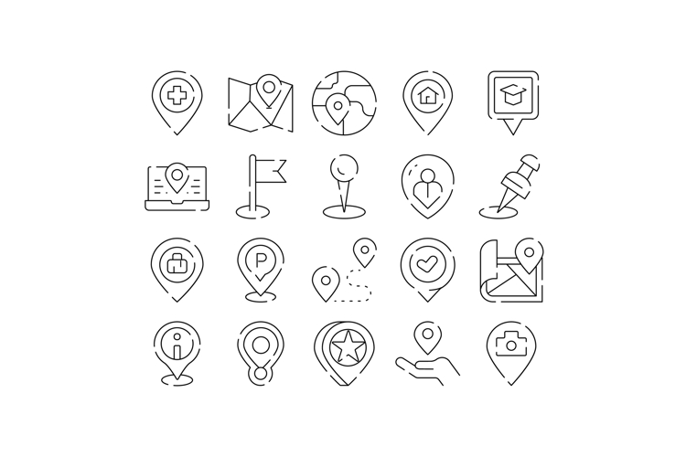 Map Pin Icon Image 18
