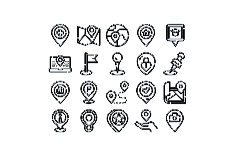 Map Pin Icon Image 19