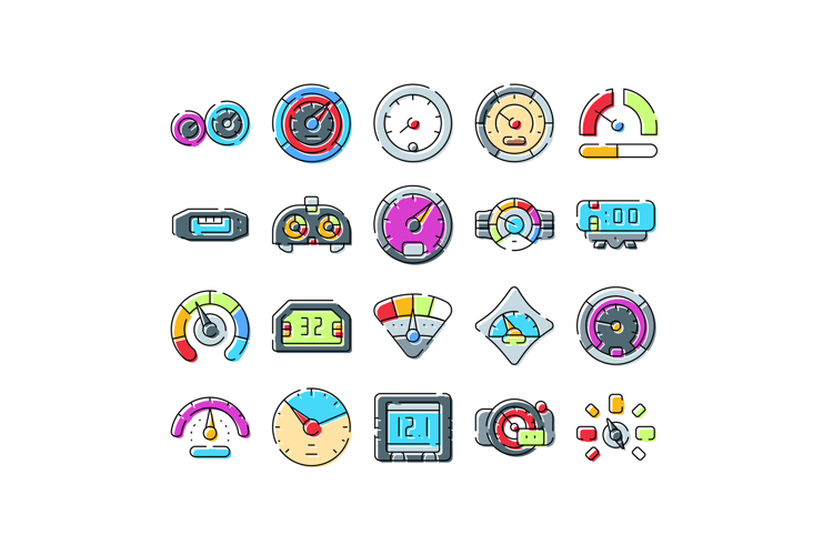 Car Dashboard Icons Image 9