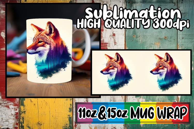 Wholesome memories sublimation wrap, Animals Art