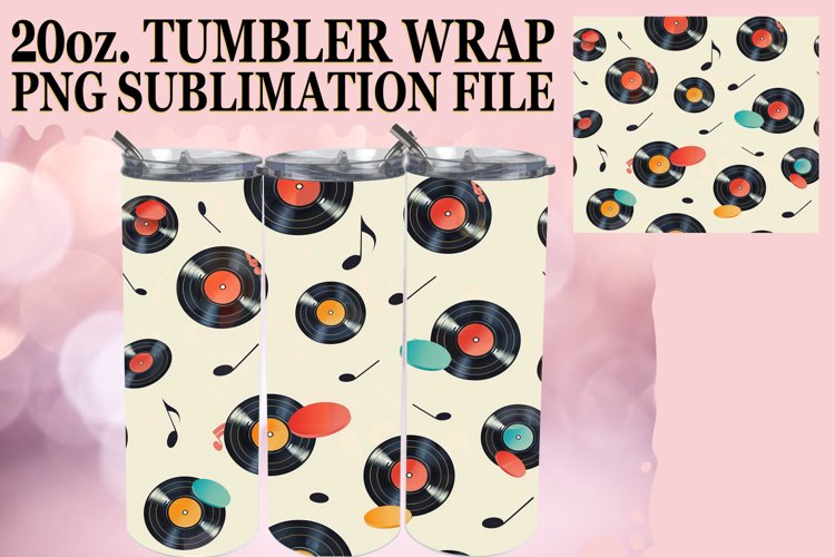 Colorful Springtime Delight Tumbler Wrap, Whimsical Charm