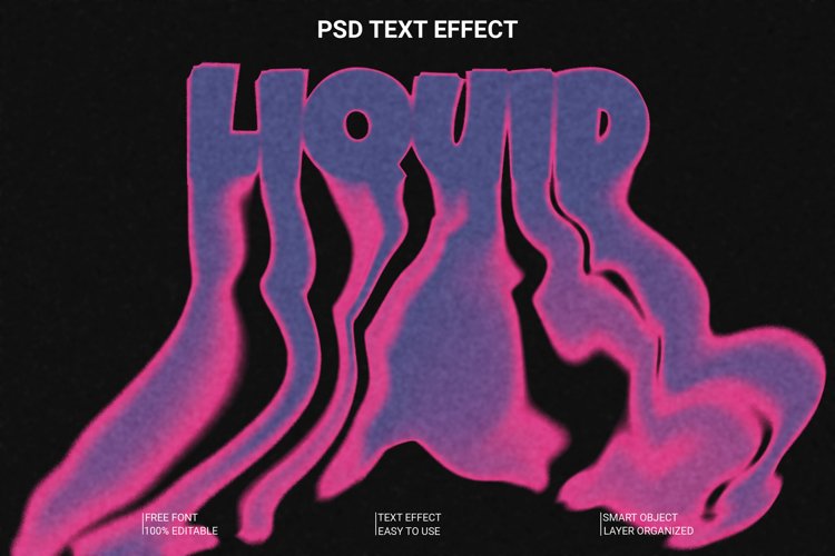 PSD Liquid Font Style effect (3442850)