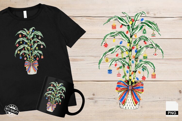 Christmas Houseplants PNG example image 1